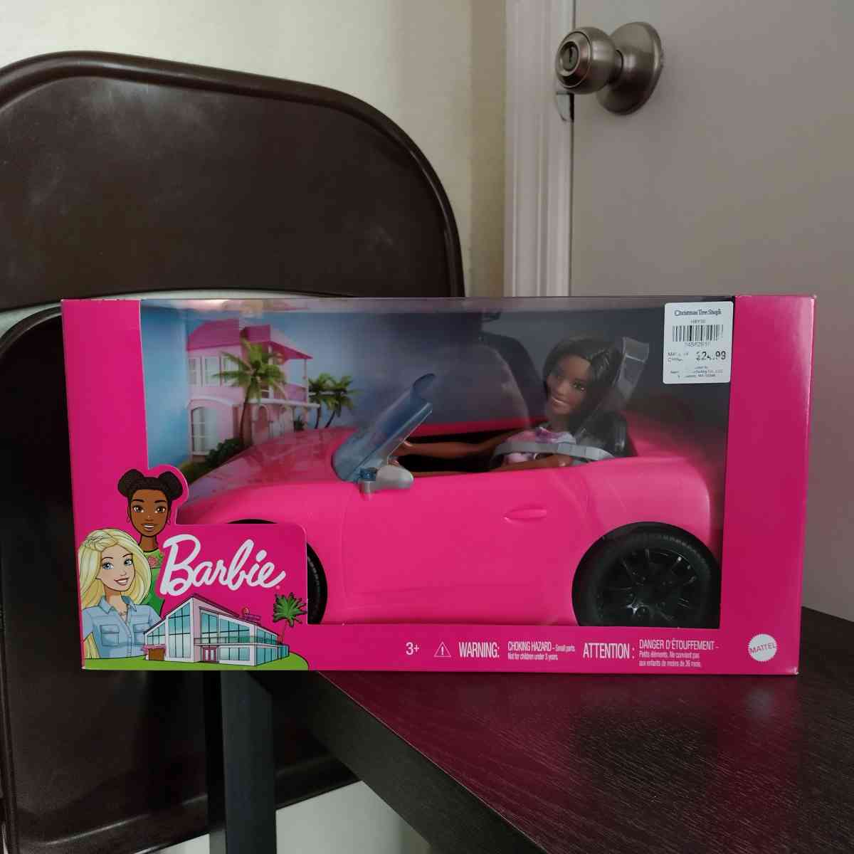 brand new Barbie car