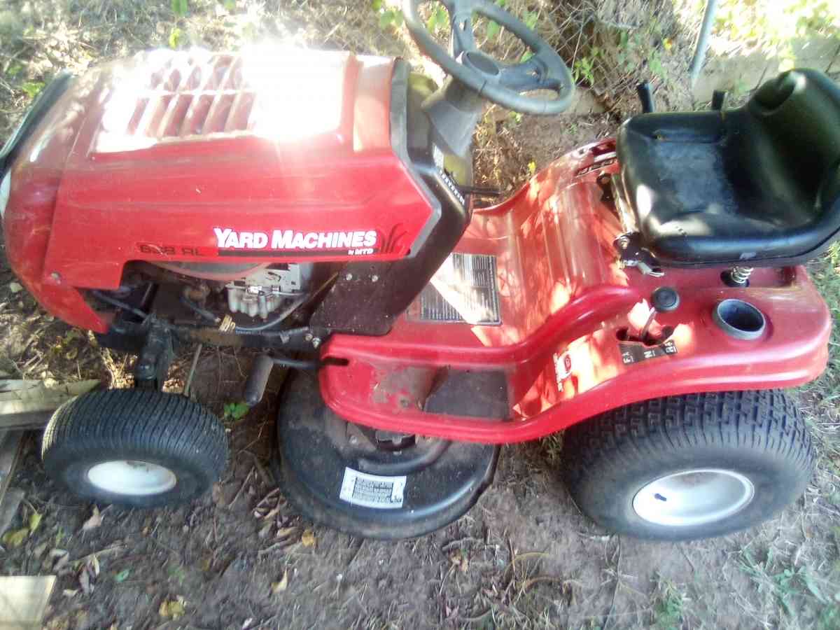 Yard machine lawnmower