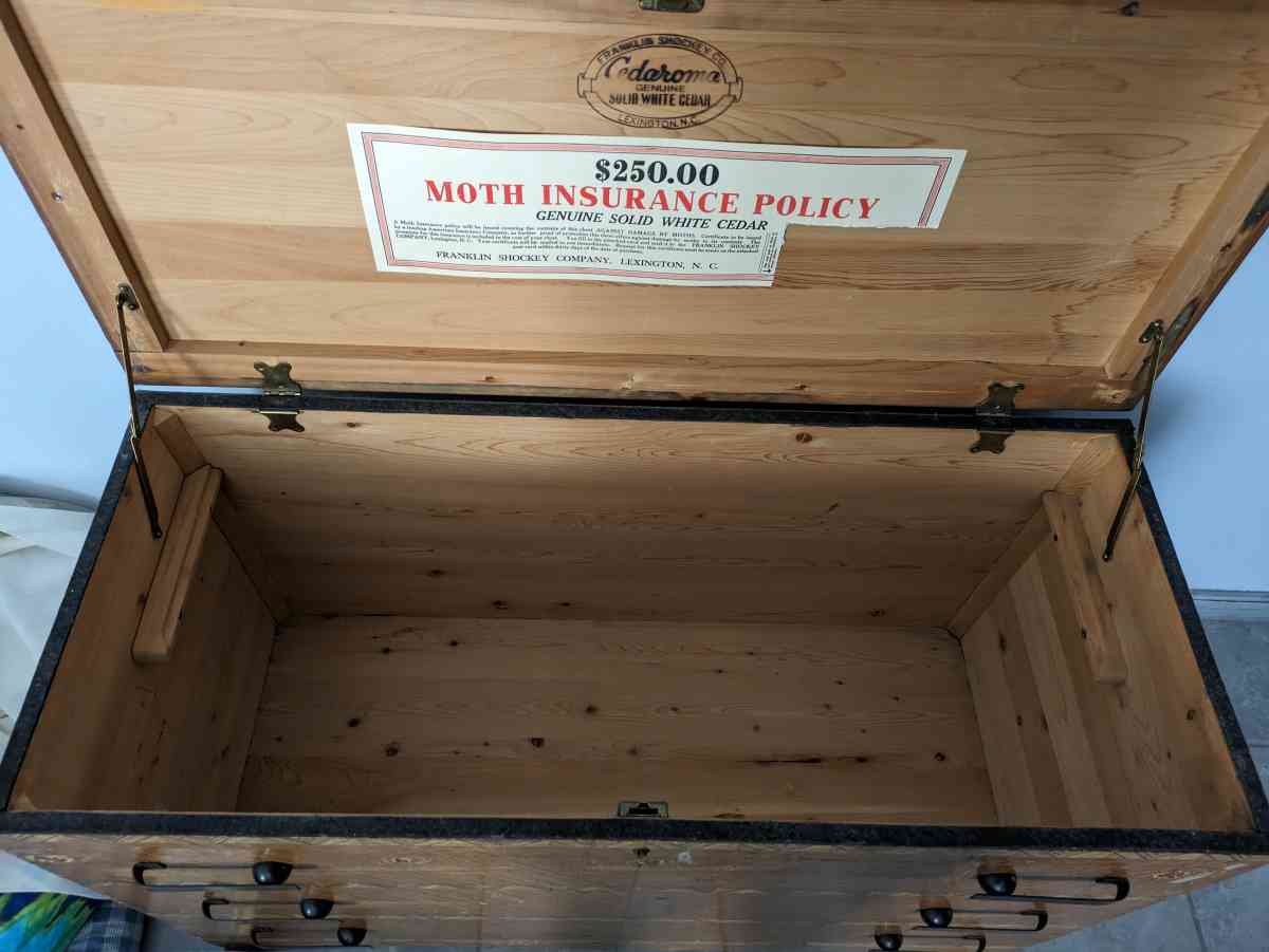 cedar chest