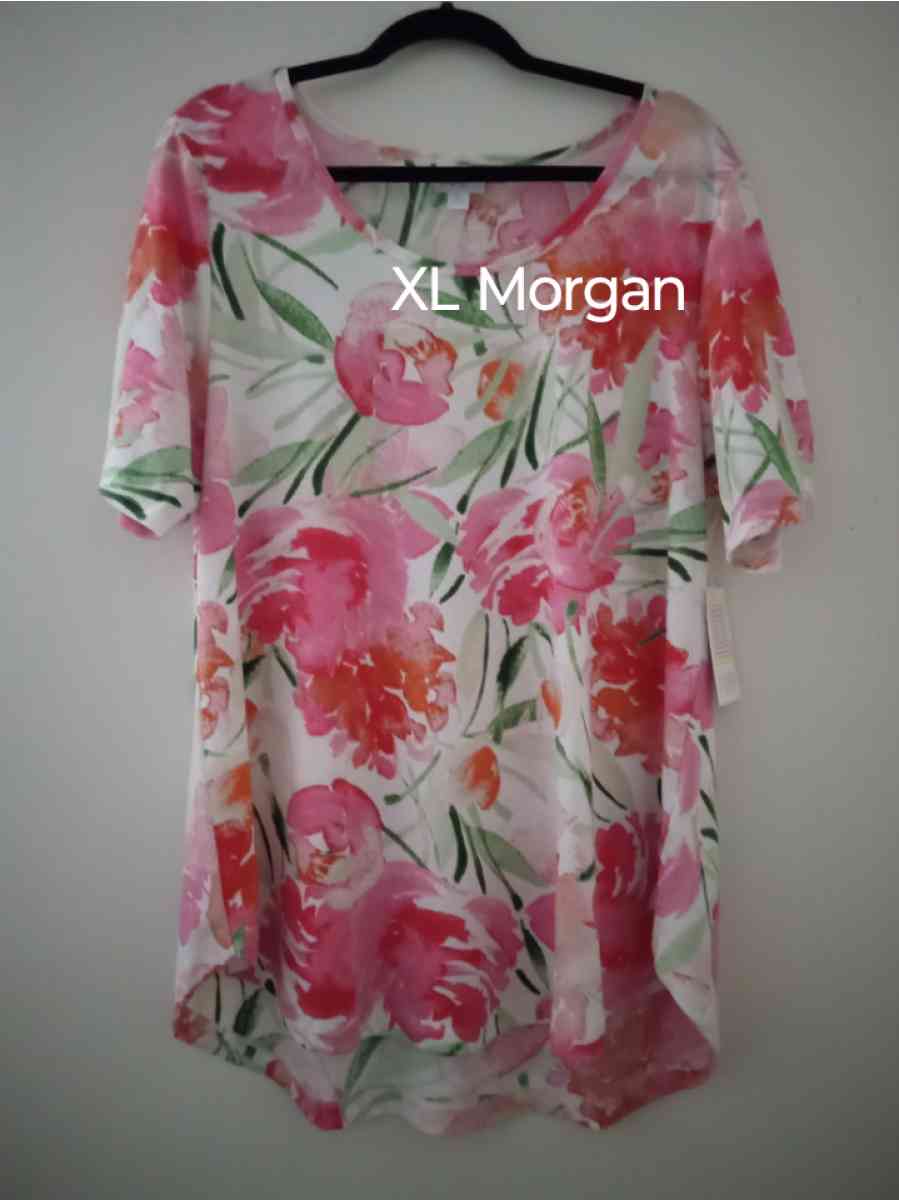 BNWT LuLaRoe XL outfit Bella wrap skirt and XL Morgan 35 - Hemet, California - FleaMarketBay