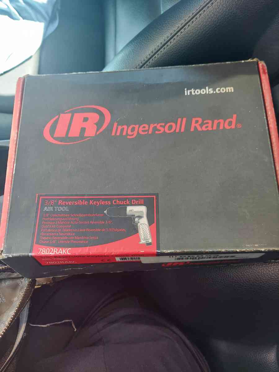 ingersoll rand air drill brand new in box