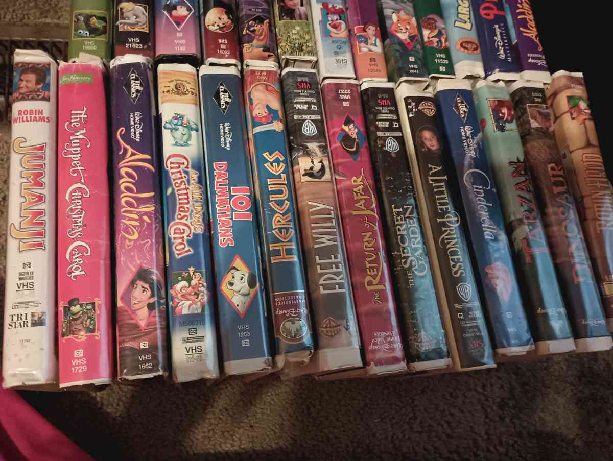 Disney VHS tapes make an offer