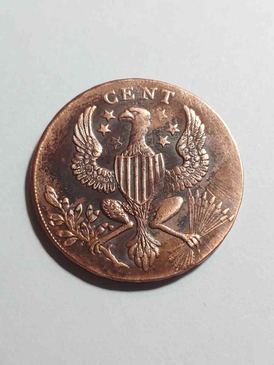 GREAT ART NOVELTY LARGE WASHINGTON PRESIDENT BRONZE ONE CENT