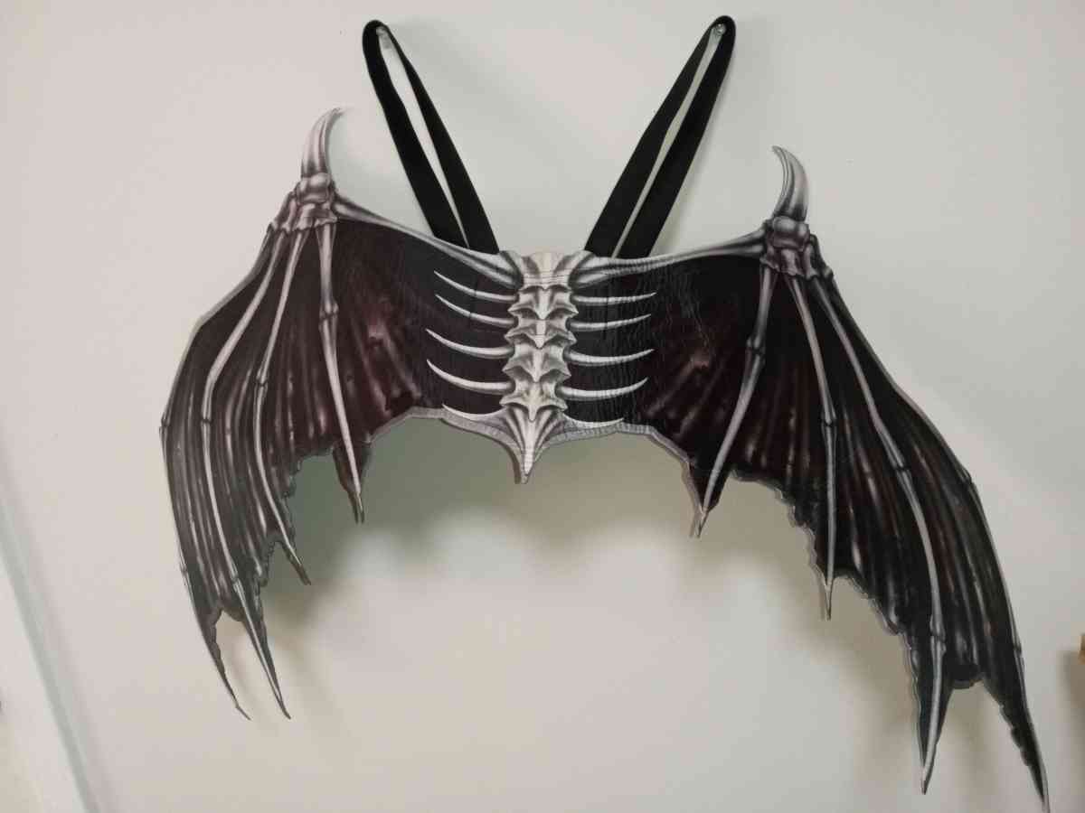 Halloween bat wings