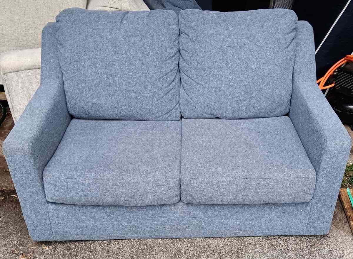 Blue ashley furniture couch