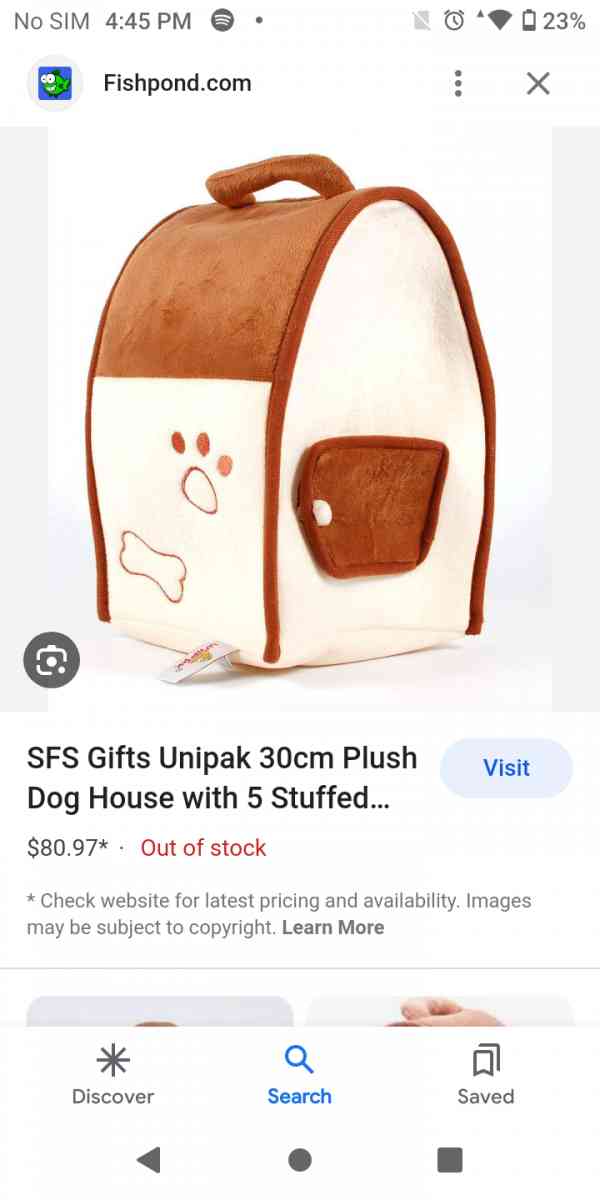 Bassett bean hounds set in plastic an carrying case