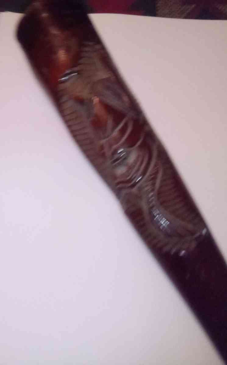 Japanese carved witch cigarette holder