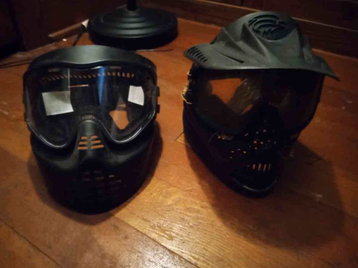 paintball guns and equipment