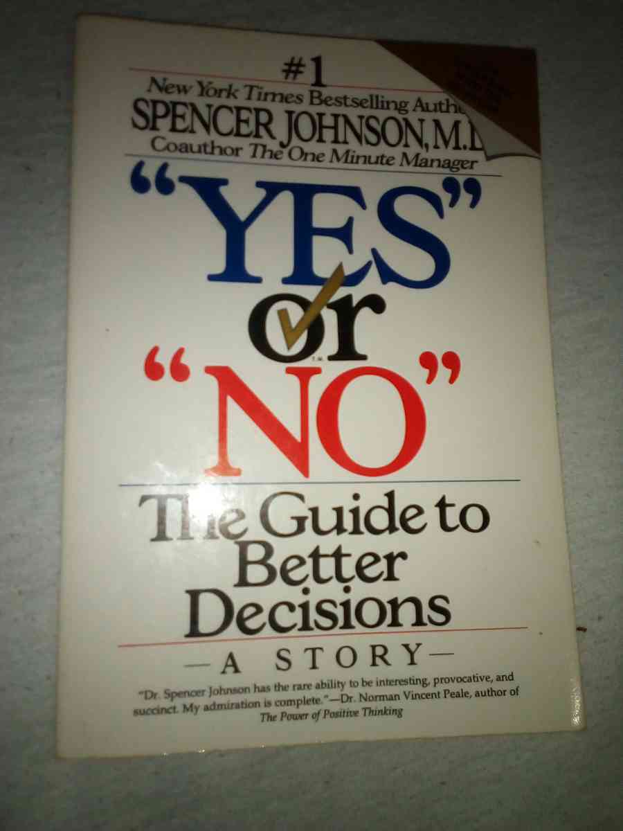 yes or no guide to better decisions 1993