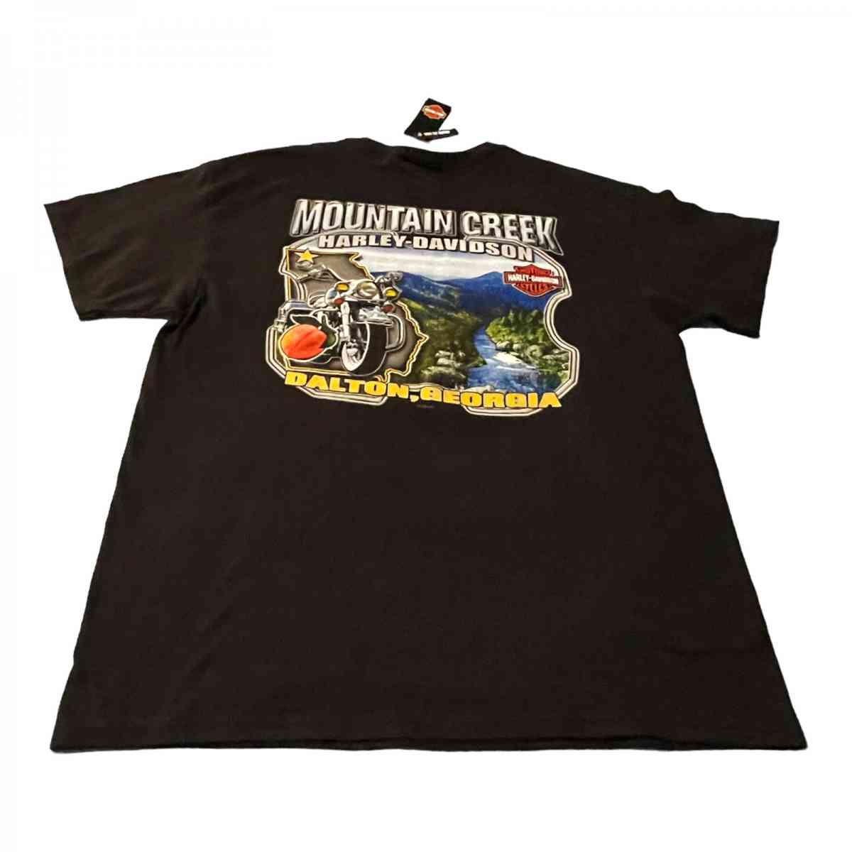 2017 Mountain Creek Harley Davidson Dalton GA Tee CL NWT