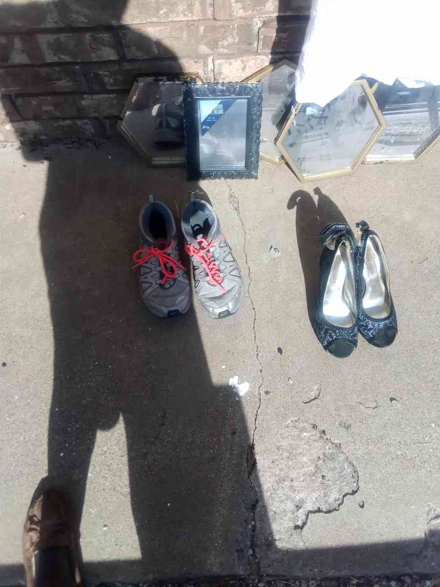 woman clothes and shoes hand bag and wallets