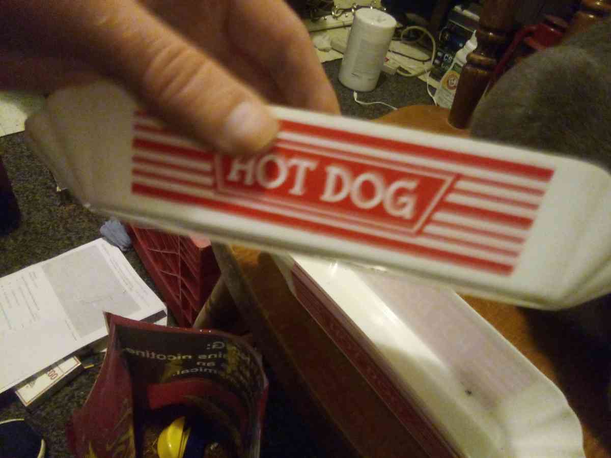 Hot Dog serving trays