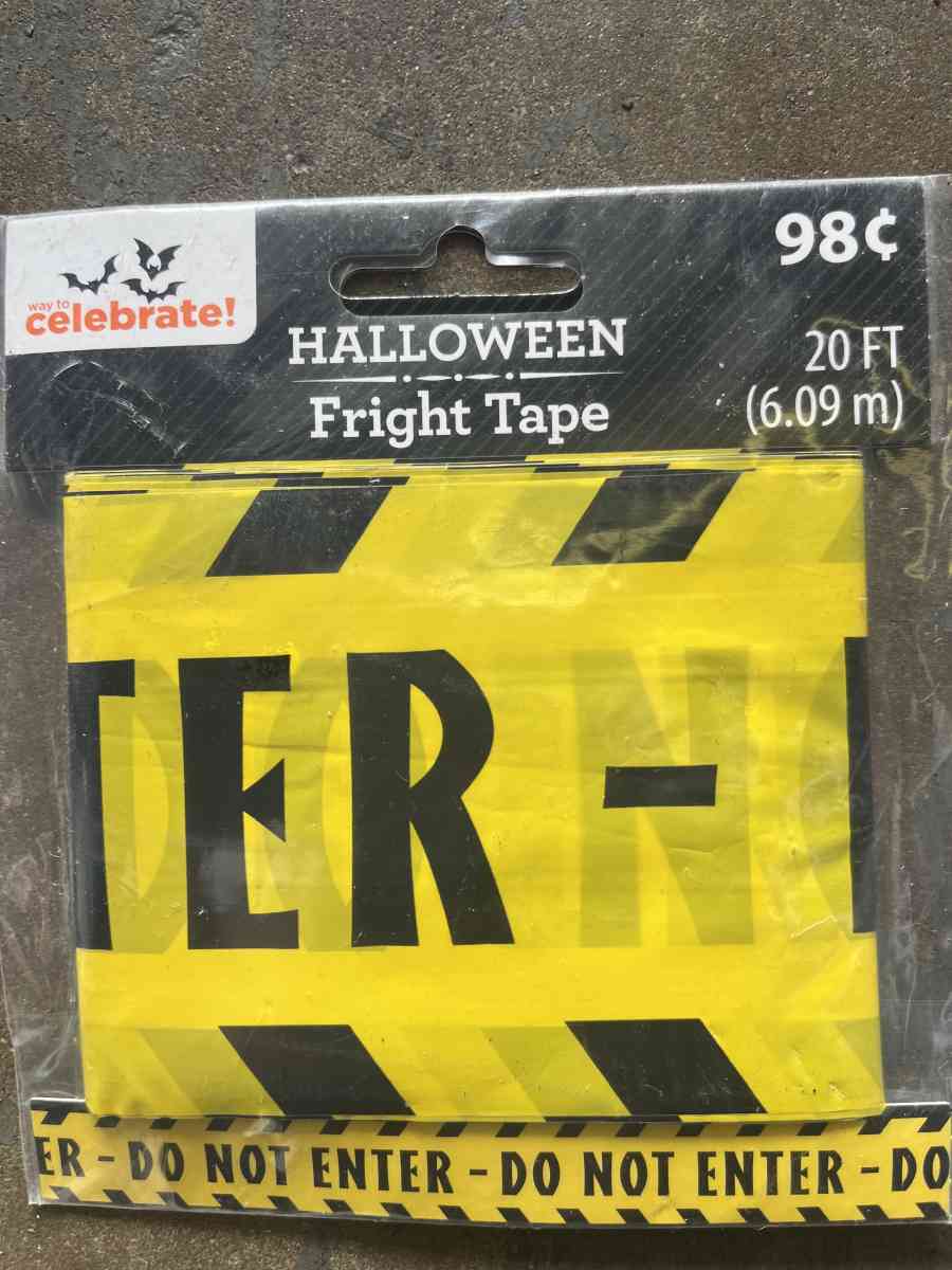 Halloween fright signs