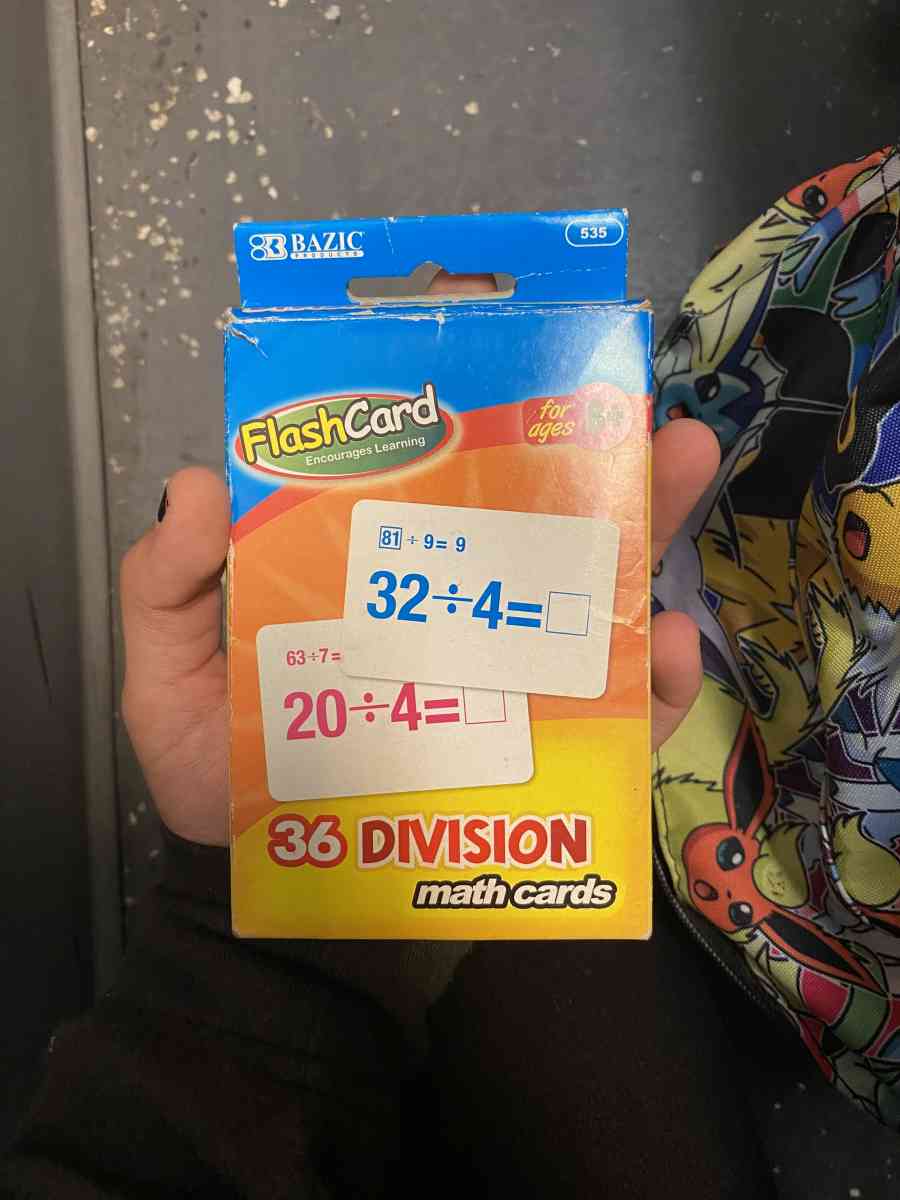 division cards