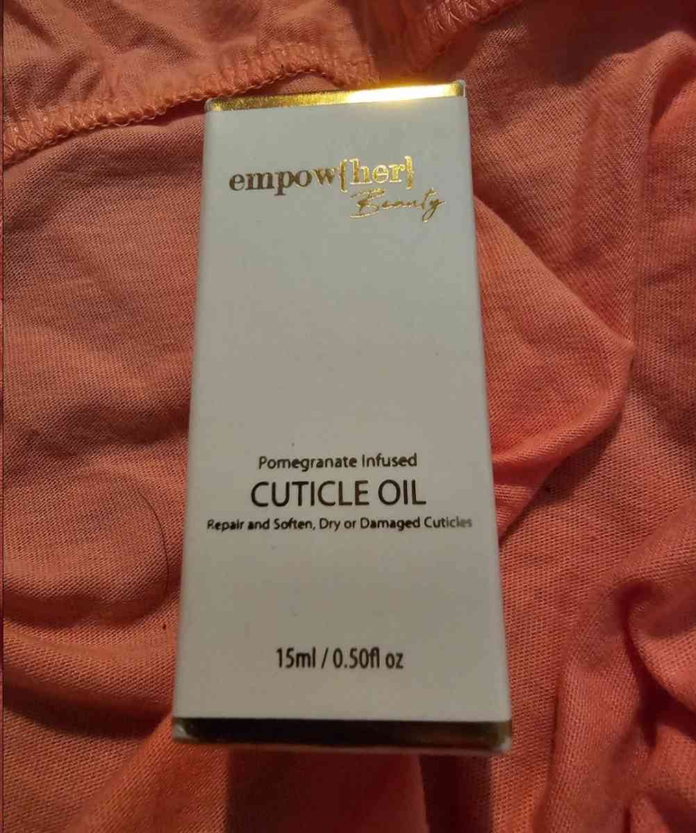 Empowher Beauty  Pomegranate Infused Cuticle Oil