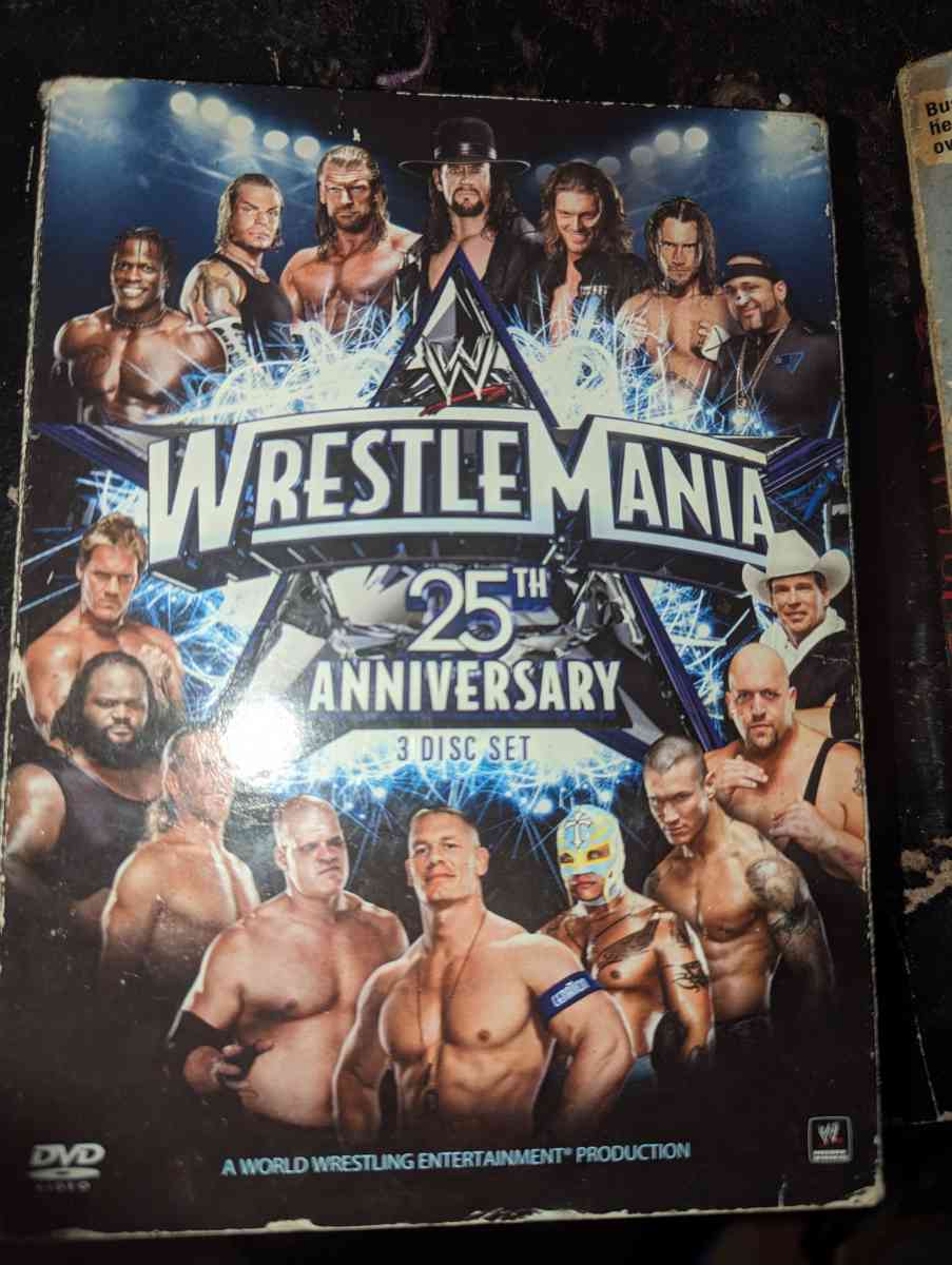WWE wrestling 25 dvd