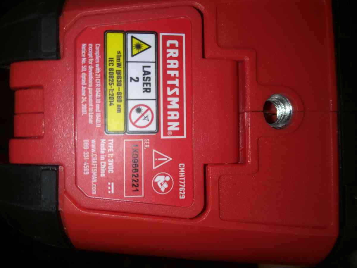 hard hat and steel toe boots size 10 EE craftsman 36ft laser