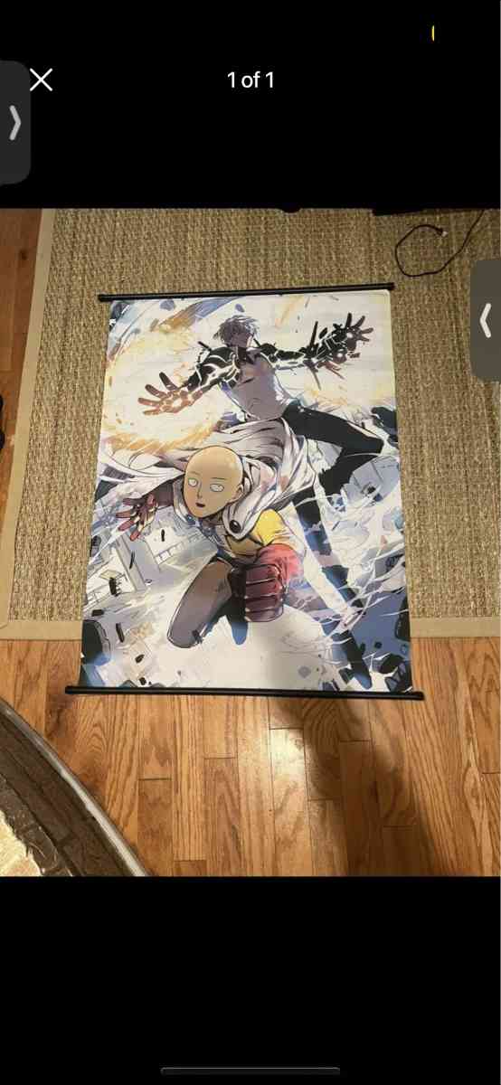 One Punch Man Wall Hanging Poster