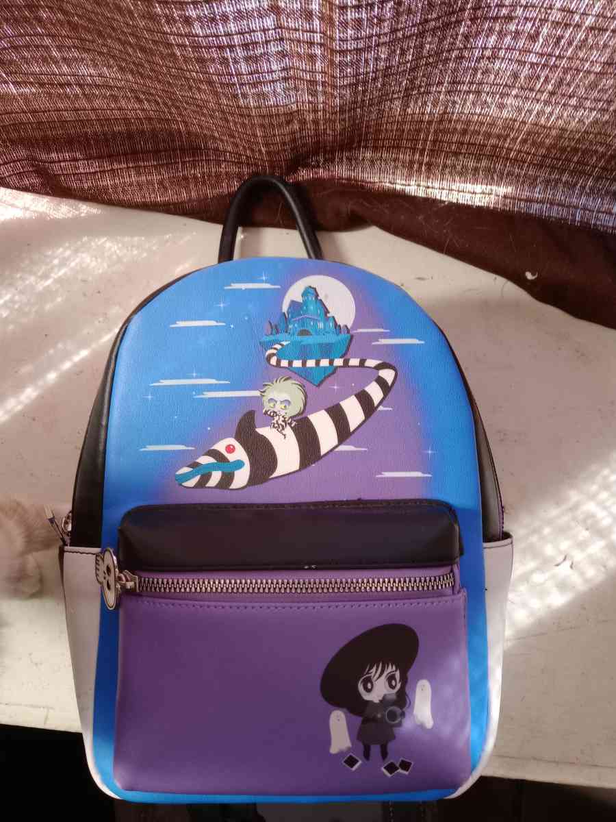 her universe beatlejuice sandworm mini backpack exclusive