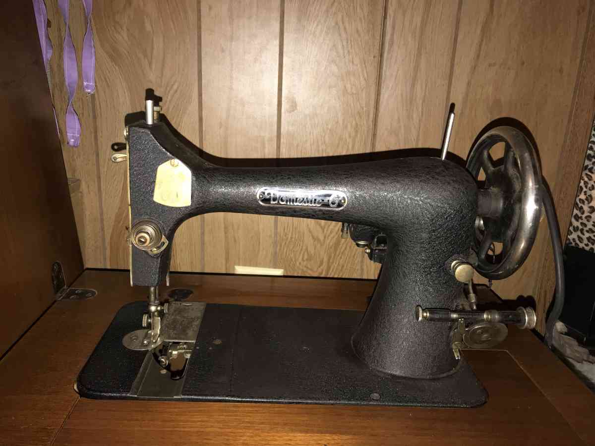 Vintage Sewing Machine Domestic Brand