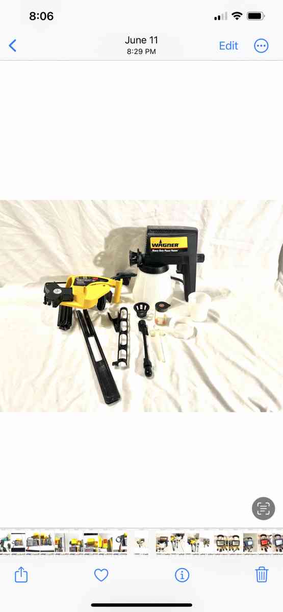 like new Corded wagner power painter with masker