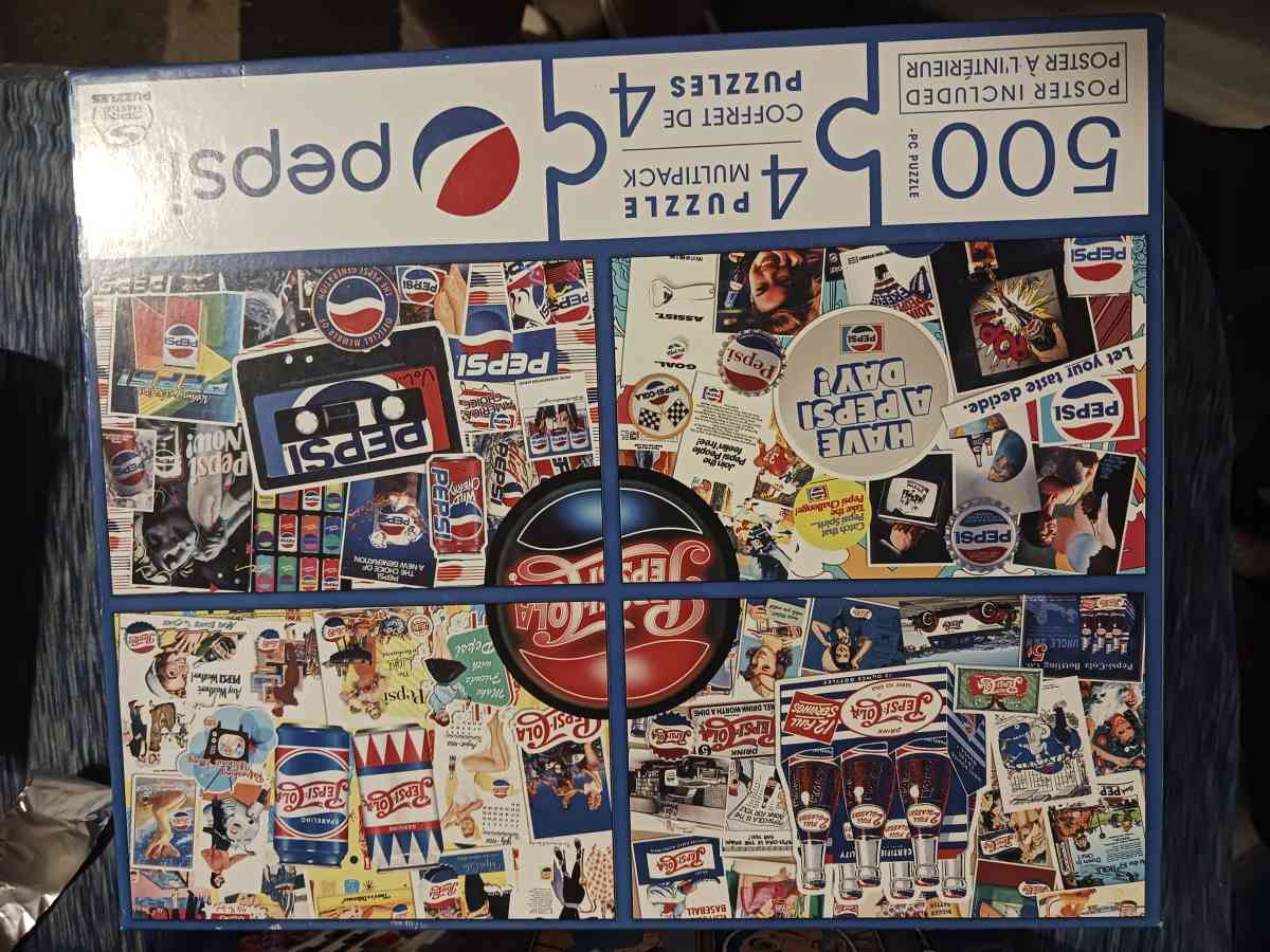 Pepsi 500 piece puzzle