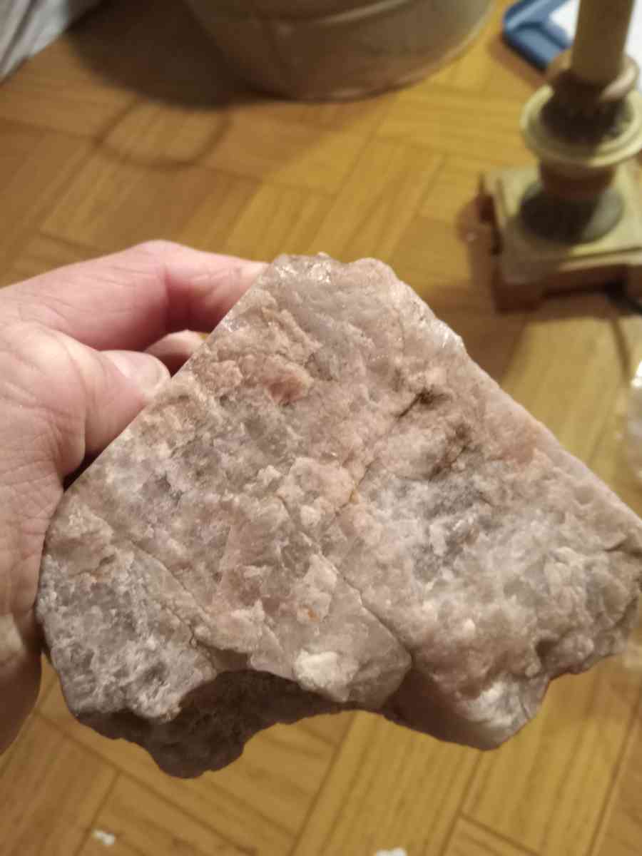 Quartz Mineral rock and crystals