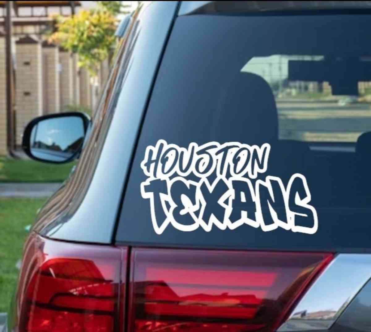 Houston Texans Football Vinyl Decal Window Sticker Auto