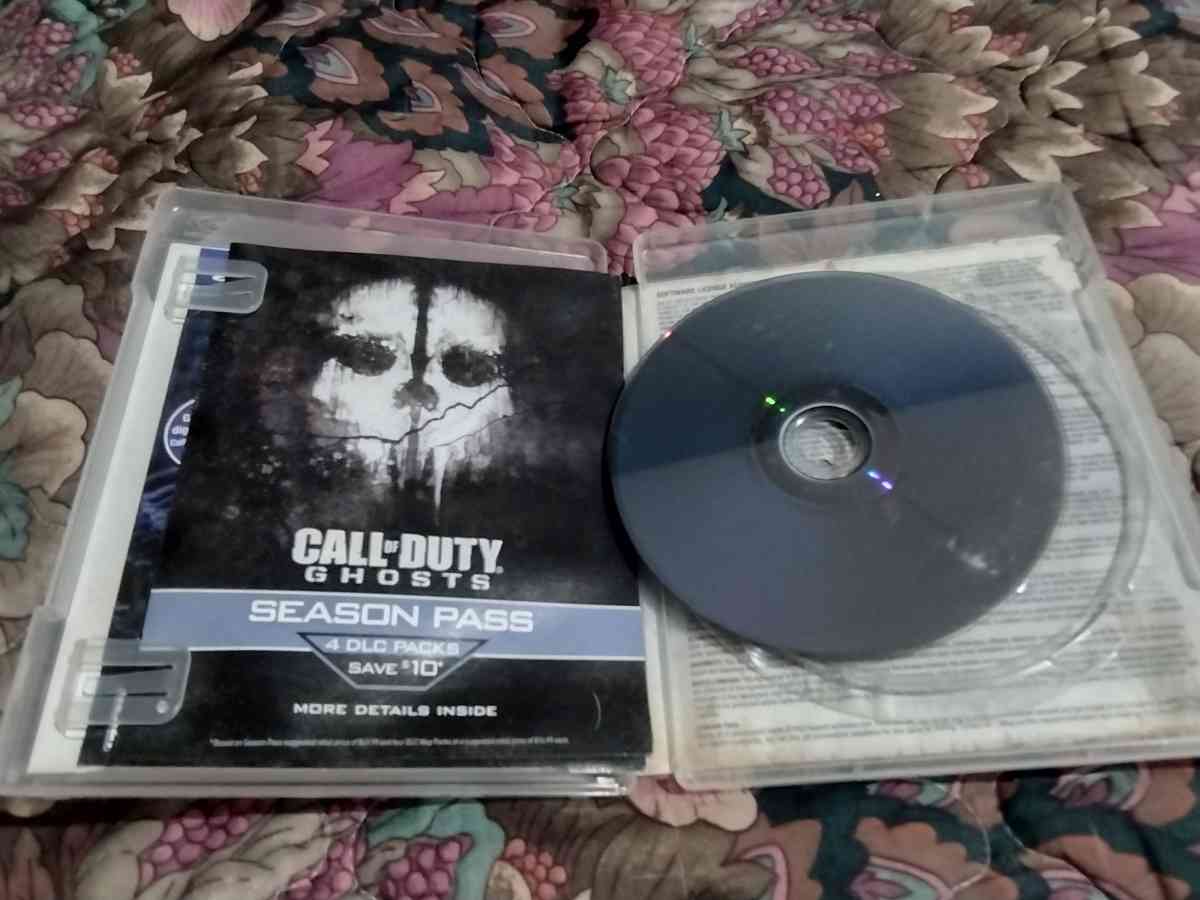 PlayStation 3 call of duty modern warfare  Ghost