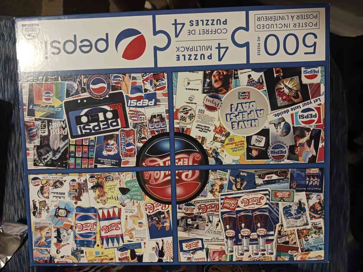Pepsi 500 piece puzzle