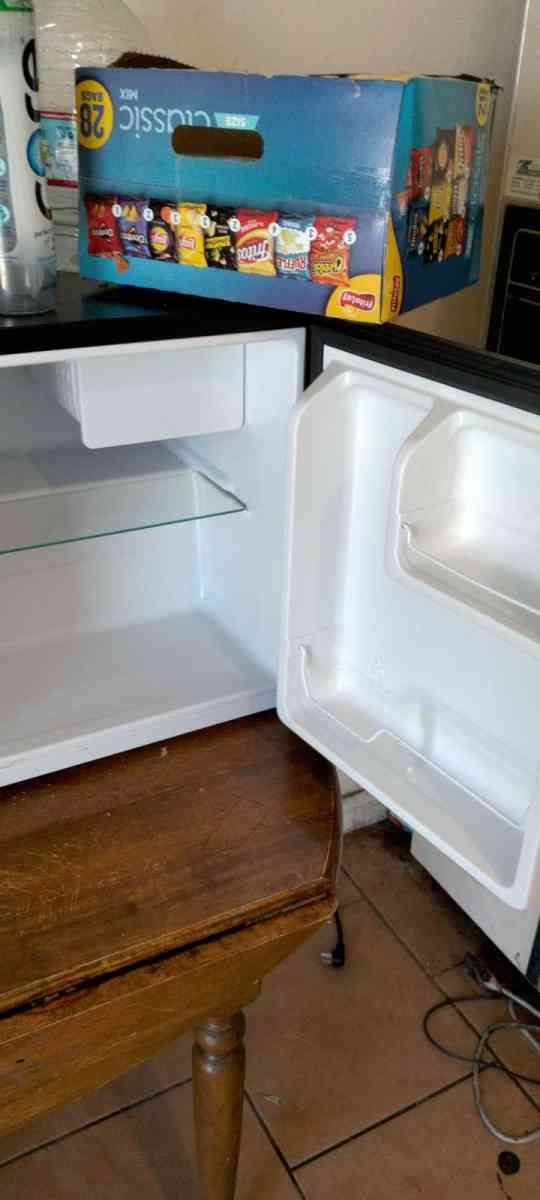 mini refrigerator brand new never used