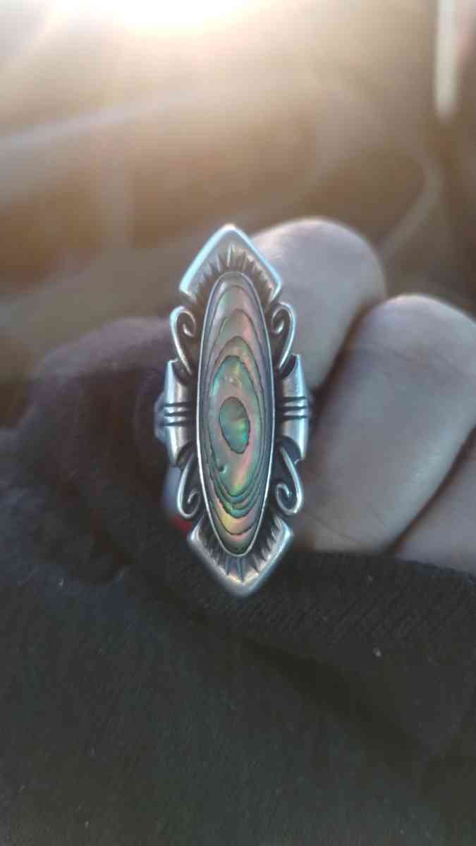 indian tribe oval opal ring
