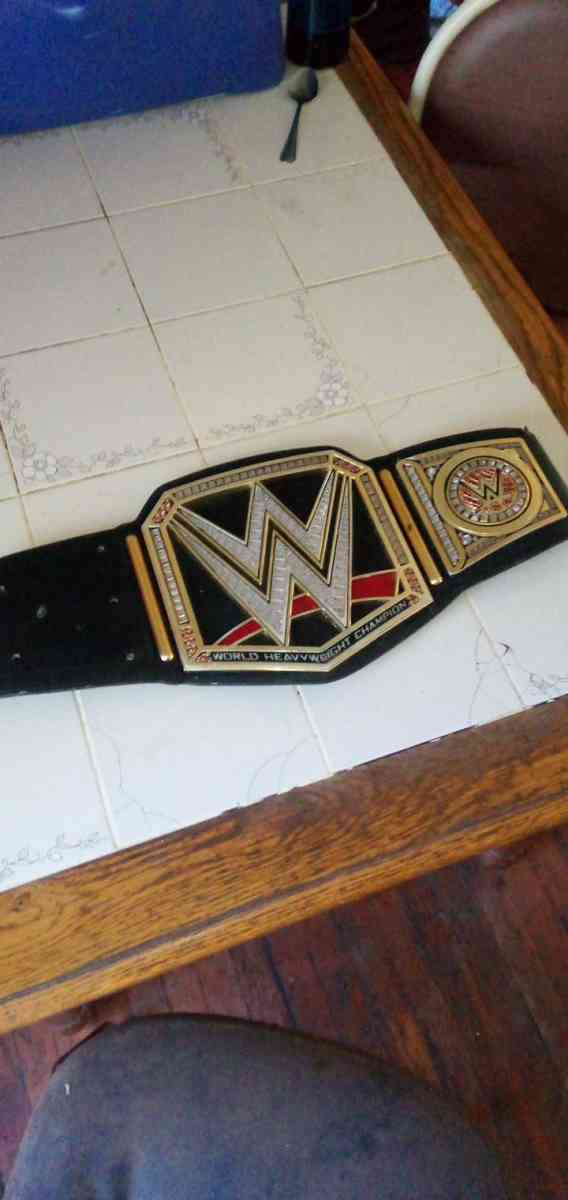 a wrestling belt