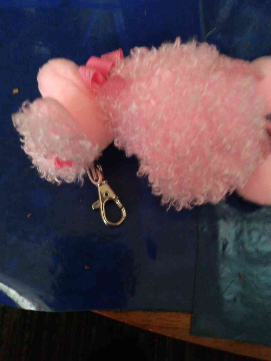TY Pinky Poo key chain
