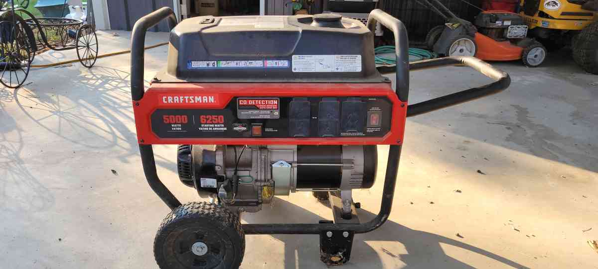 30 watt 5000 generator craftsman