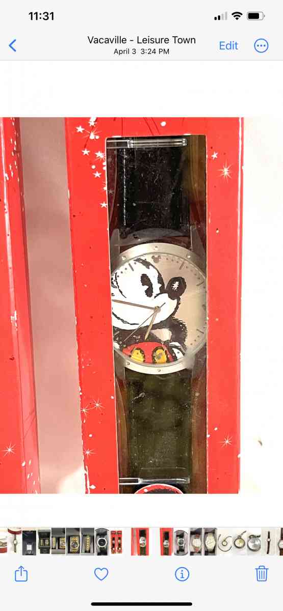 New His and Hers Mickey Mouse watches