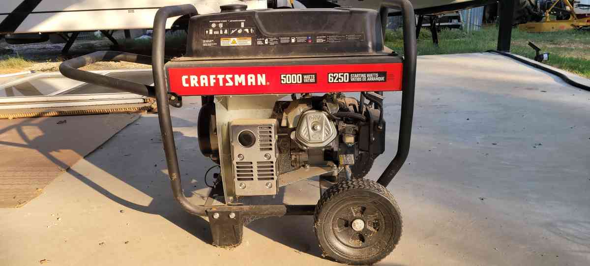 30 watt 5000 generator craftsman