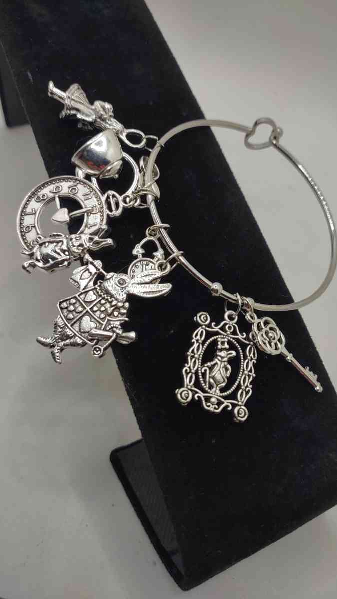 fairy tale silver charm bracelet