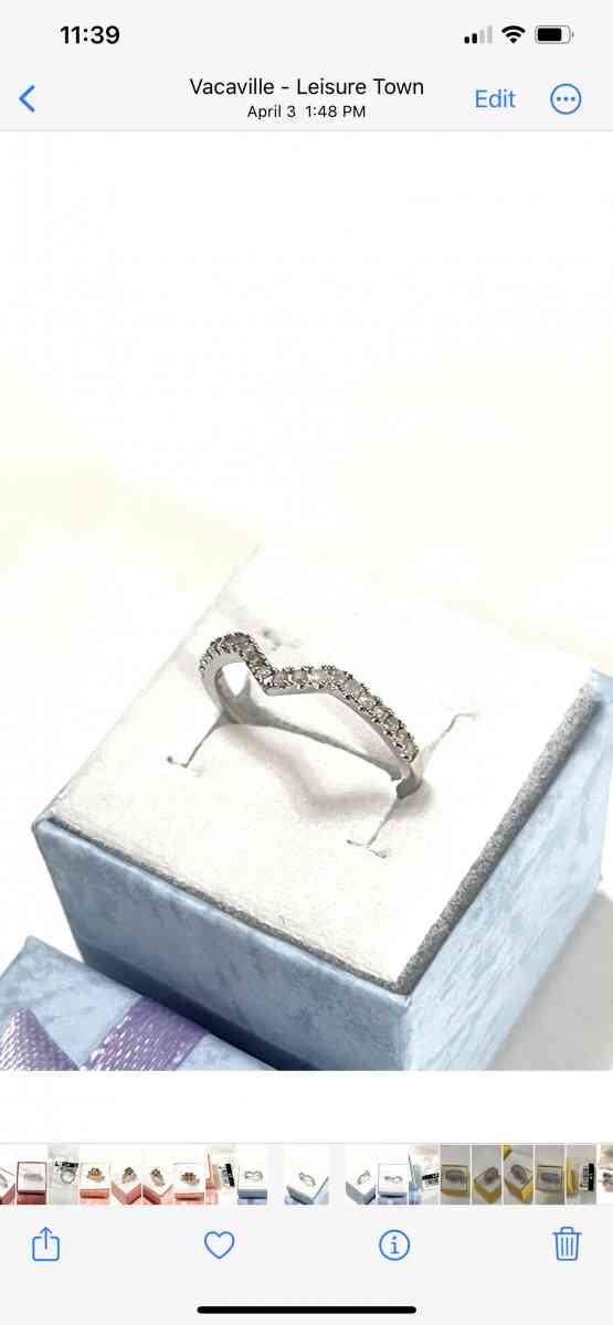 brand new diamond ring size 7