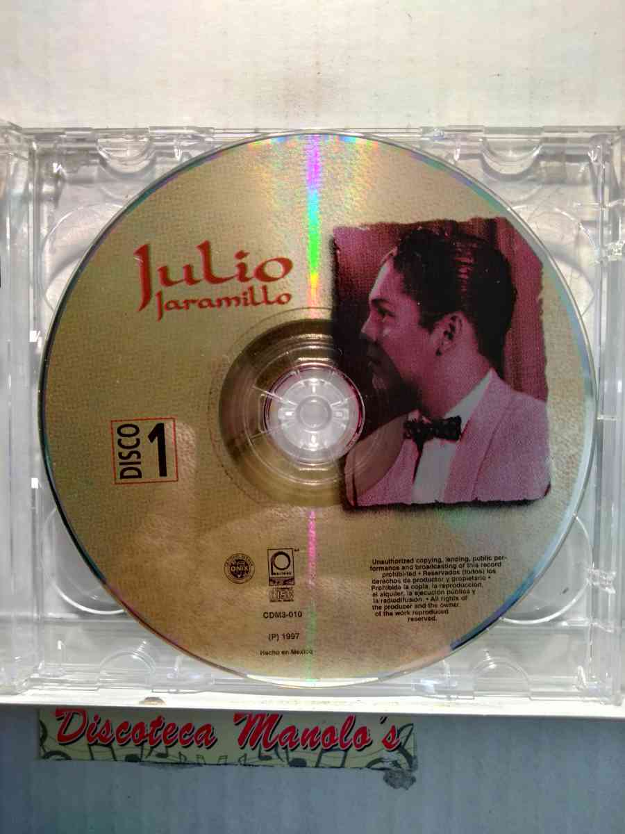 JULIO JARAMILLO 2 CDS USADOS EN EXC COND CAJA ABIERTA