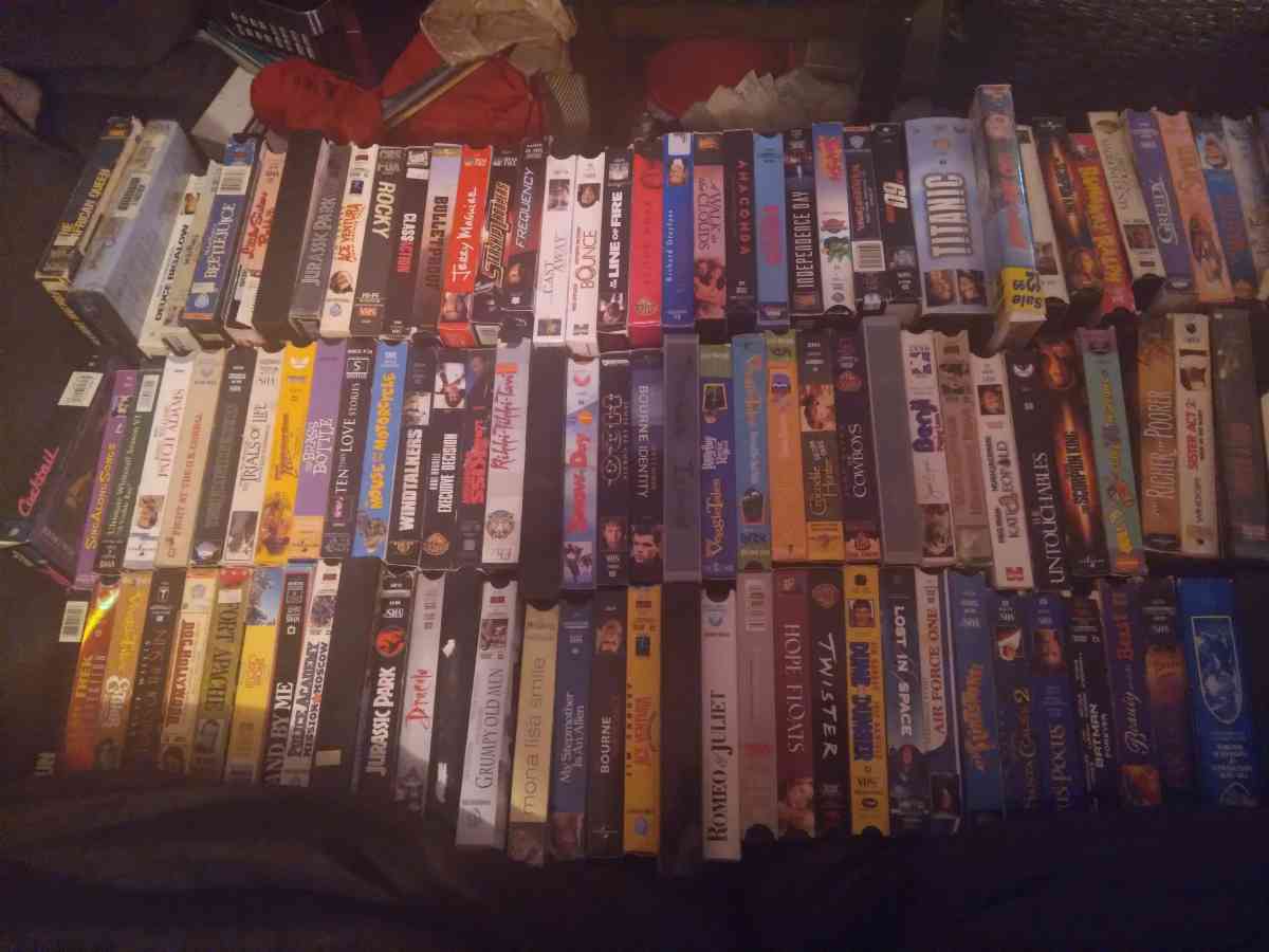 264 VHS tapes