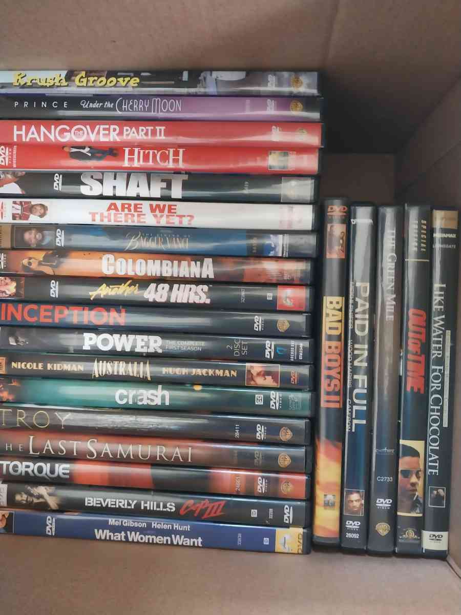 DVDs of types