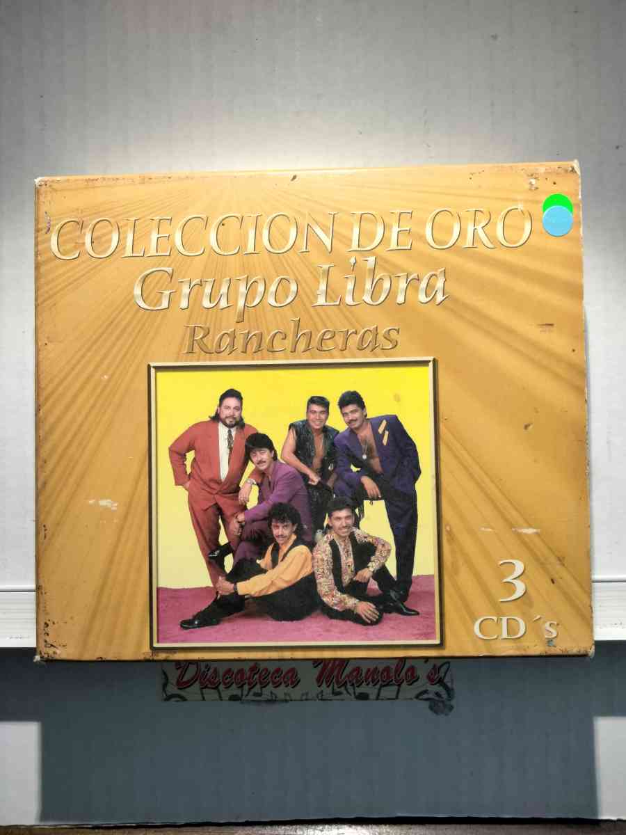 GRUPO LIBRA RANCHERAS COLLECCION DE 3 CDS USADOS EN EXC COND