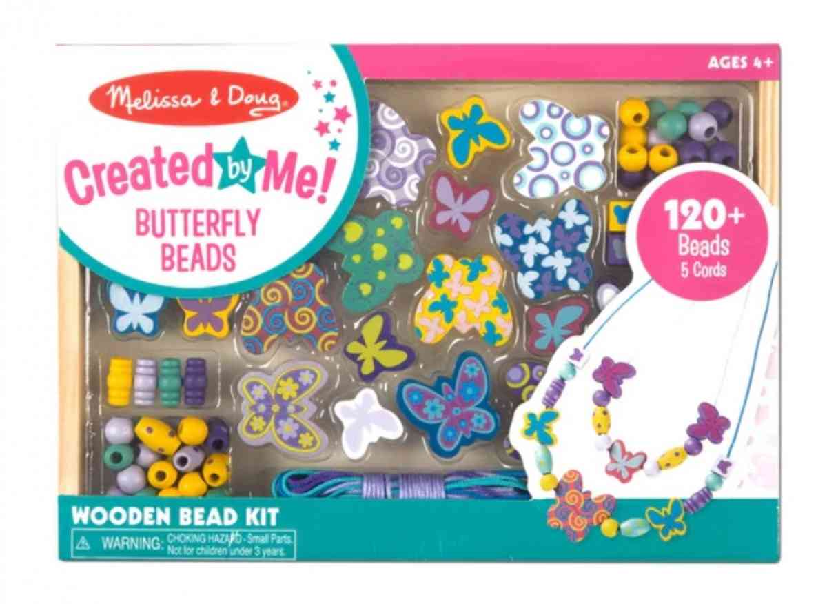 melissa and doug butterfly beads