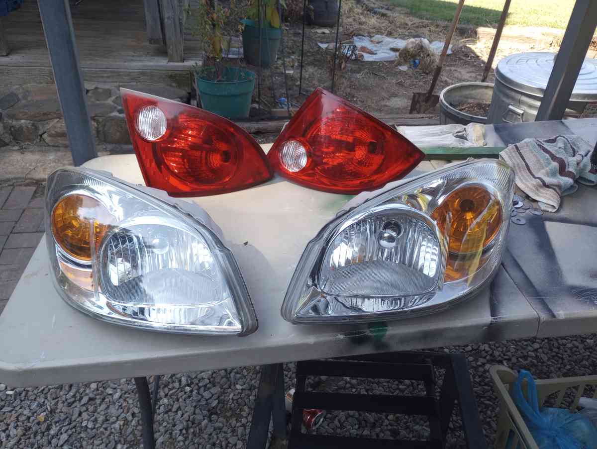 2005 Chevy cobalt headlights and tail lights