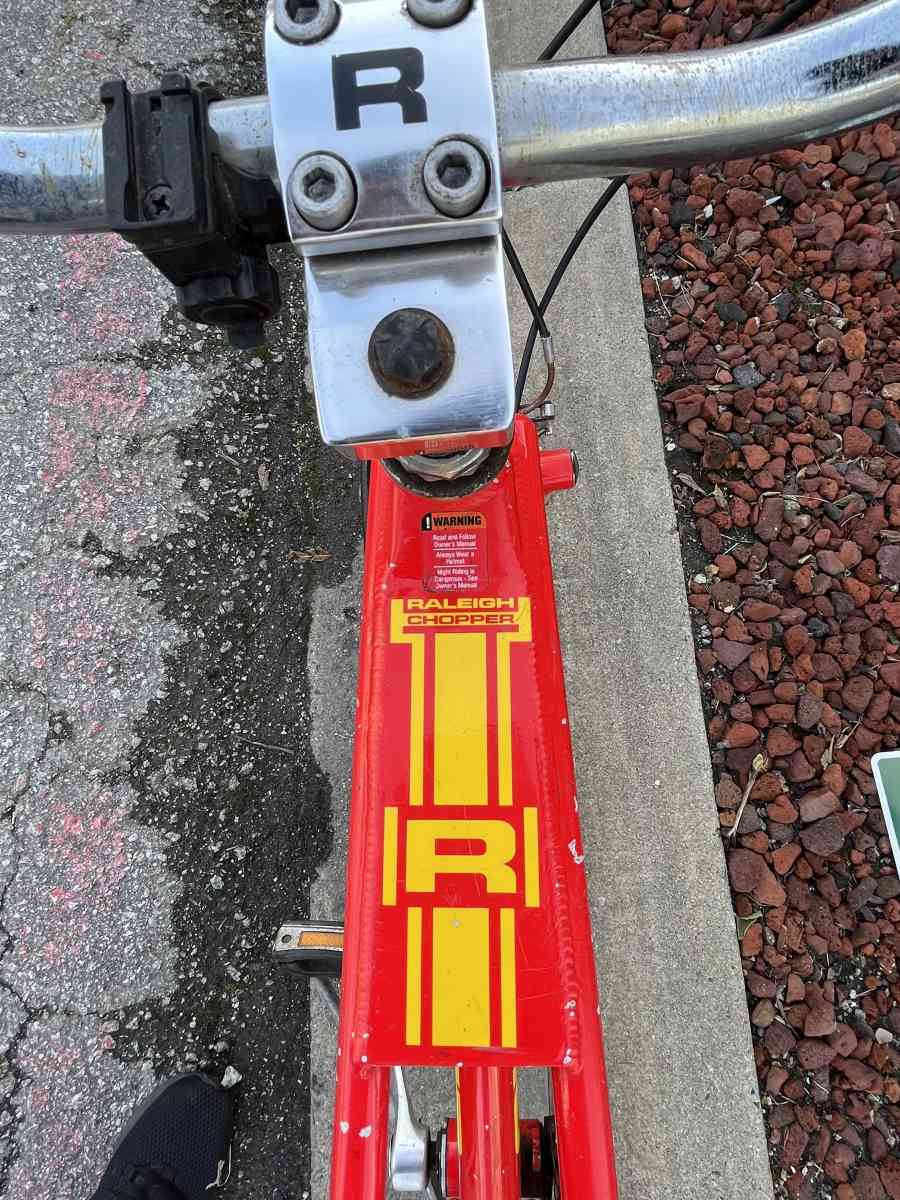 Raleigh Chopper bicycle bike