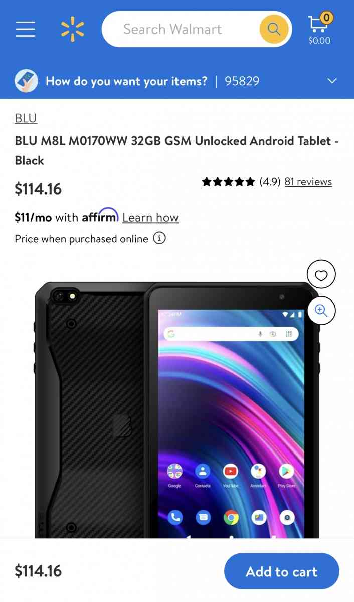 blu smartphone tablet