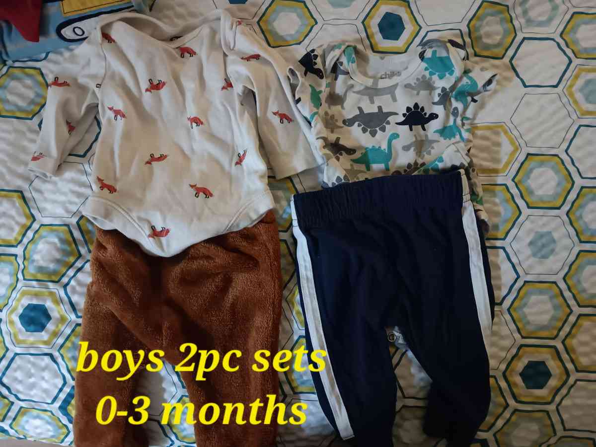 Lot of boys clothes