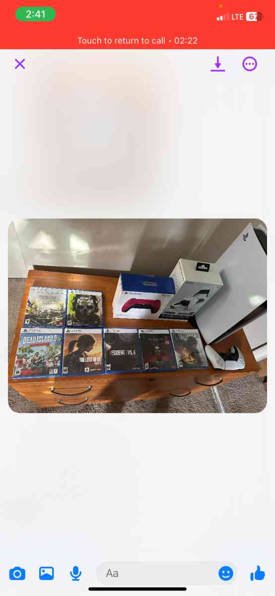 I am selling a ps5 for only