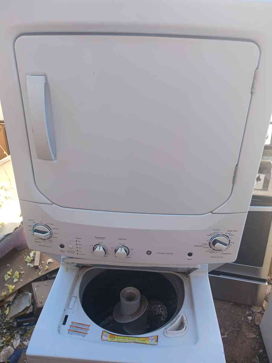 ge washer dryer stand up